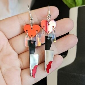 Weeping Heart Knife Earrings (NEW)